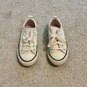 Girls Size 12 Polka Dot Converse Shoes